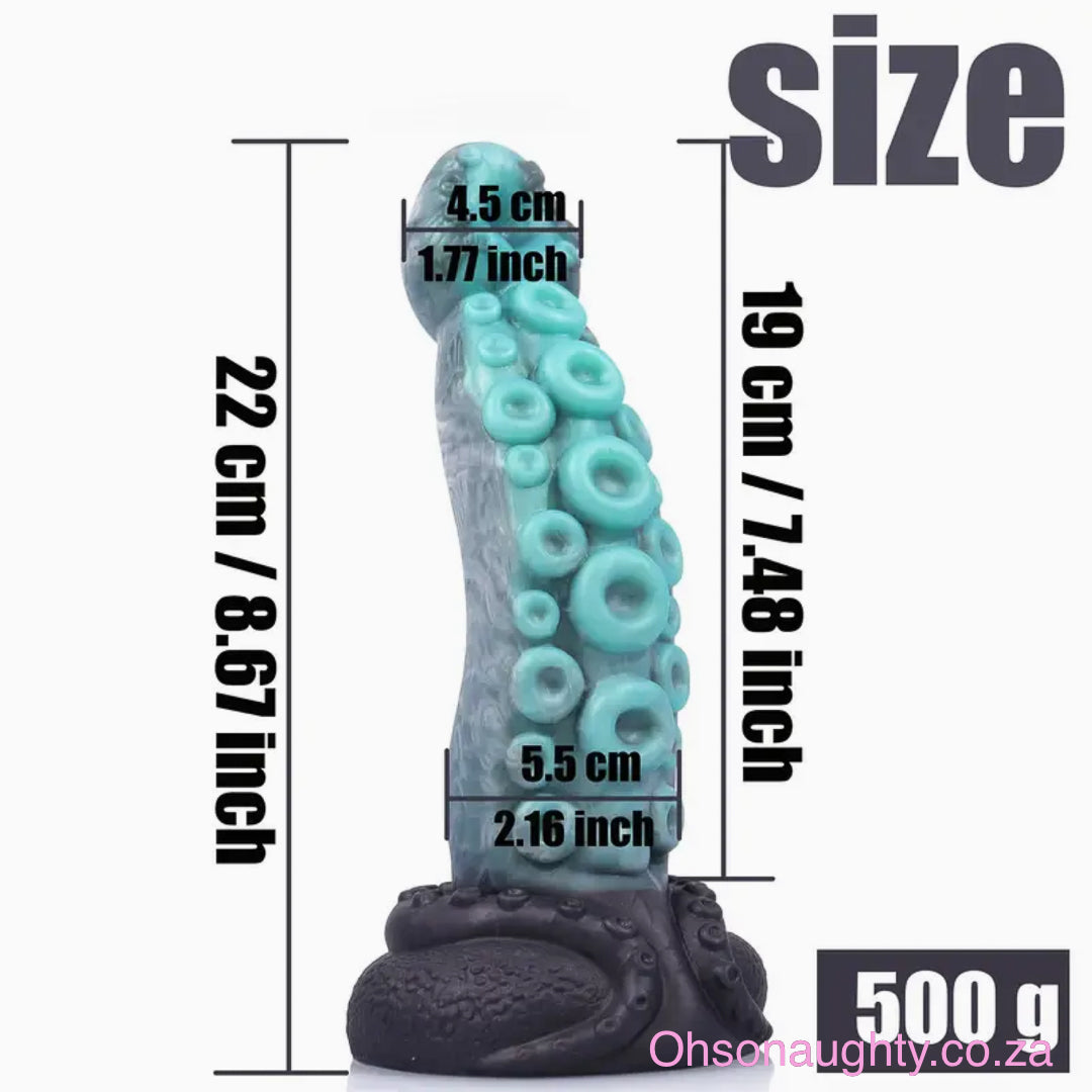 Bulky Texture Tentacle Soft Dildo Oh So Naughty