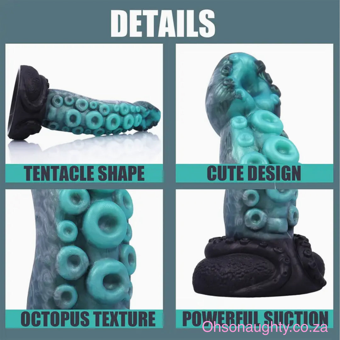 Bulky Texture Tentacle Soft Dildo Oh So Naughty