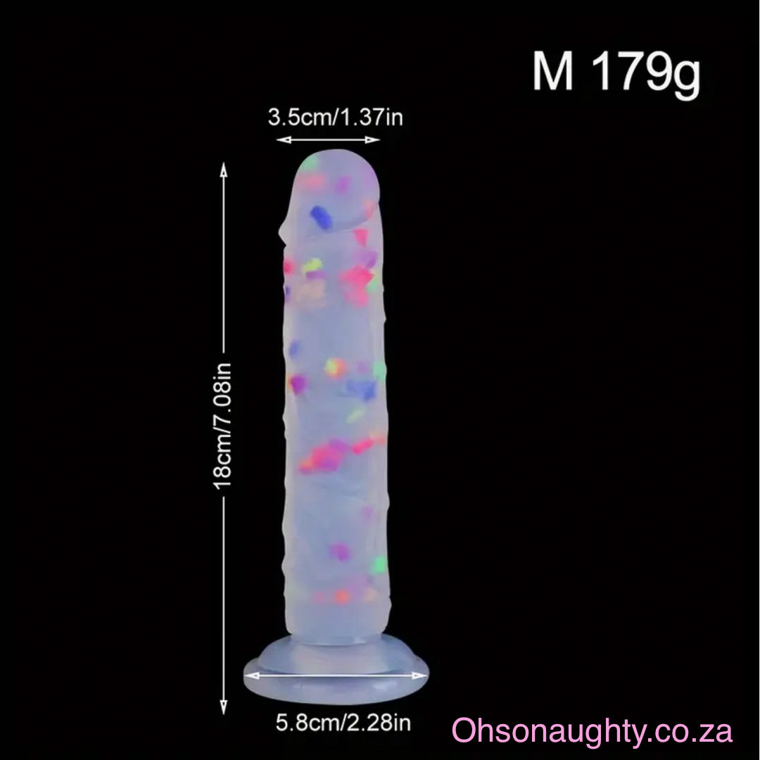 Confetti Dildo Medium (18cm) Oh So Naughty