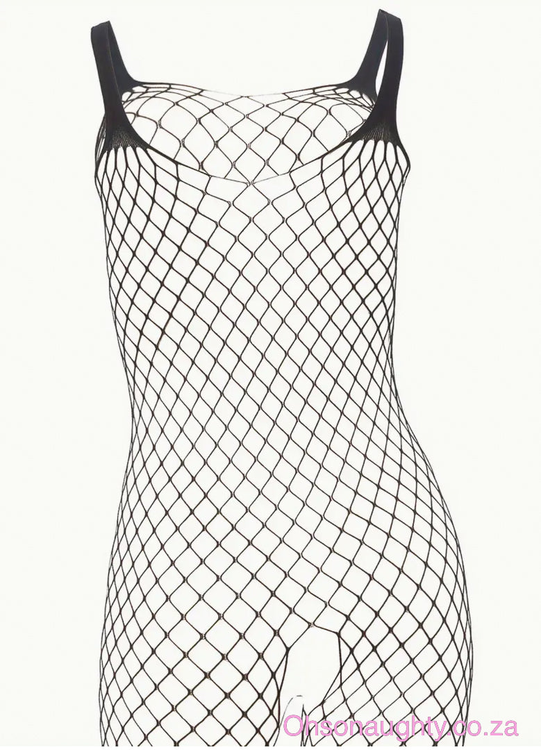 Sexy Mesh One-Piece Fishnet Lingerie Oh So Naughty