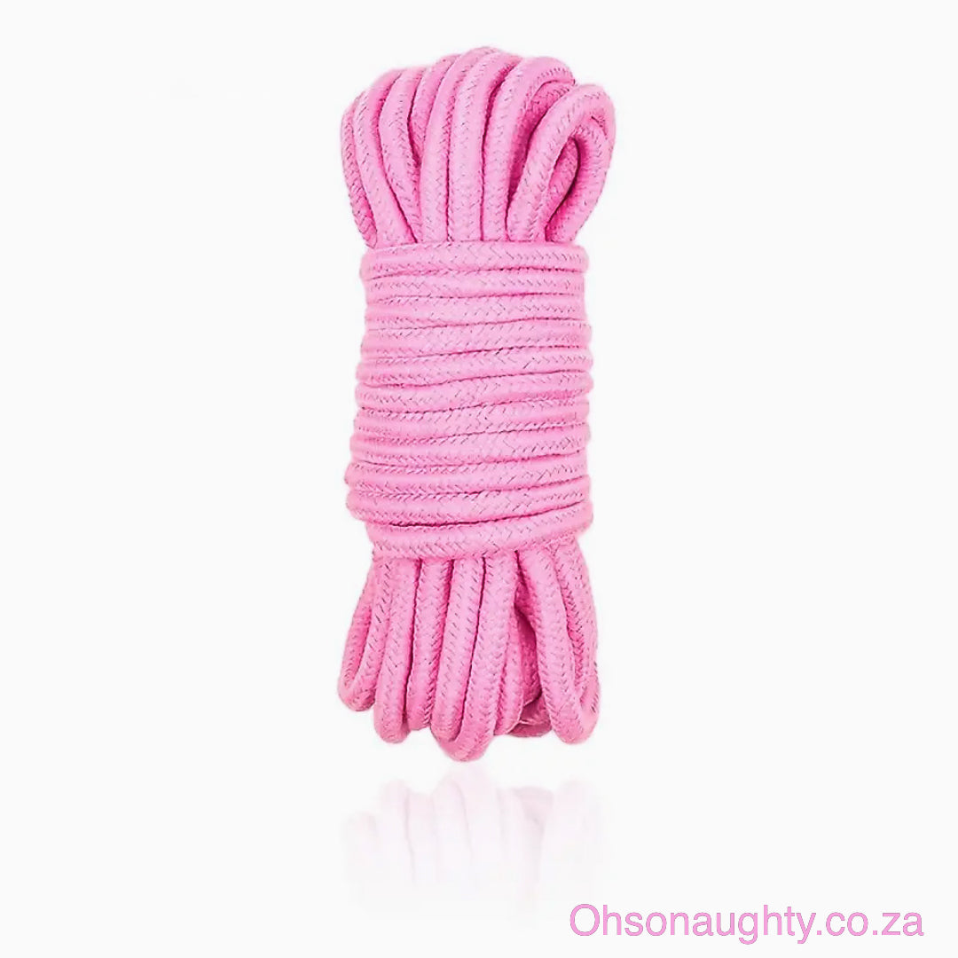 5m Soft Touch Bondage Rope - Fetish PINK Yannova