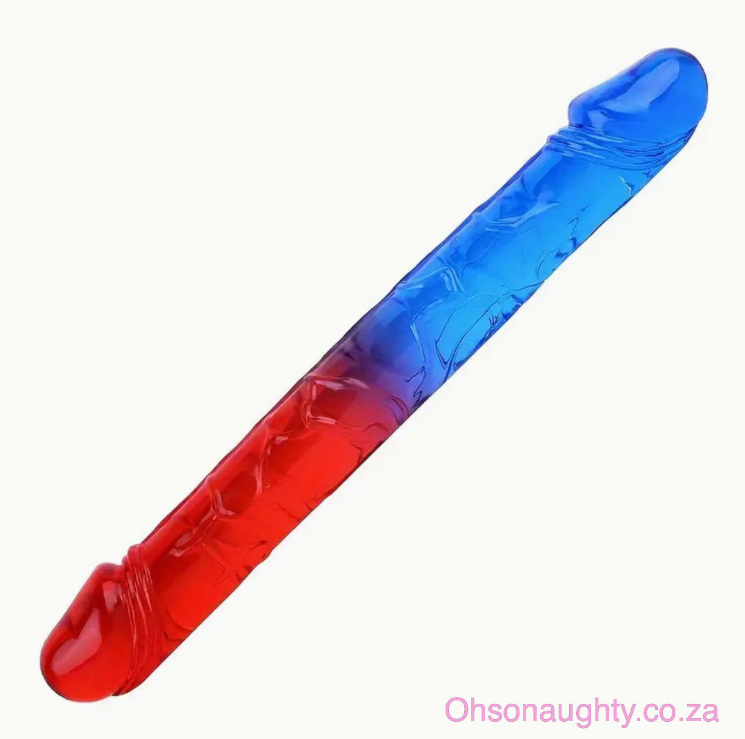 Double Ecstasy Silicone Dildo 44cm Oh So Naughty