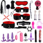 25-Piece Red Restraint & Role-Play Kit – Soft S-HANDE
