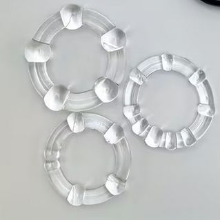 3pcs Male Penis Locking Rings Oh So Naughty
