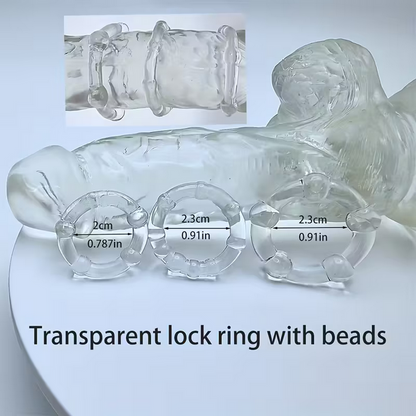 3pcs Male Penis Locking Rings Oh So Naughty