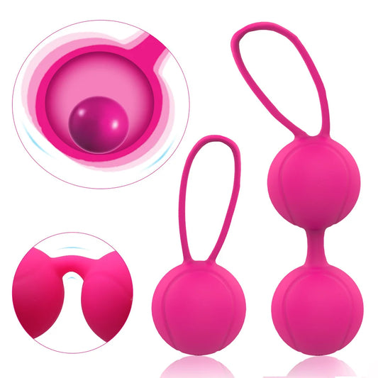 Composite Exercise Weights Kit – Rose Red Kegel Balls Training Set S-HANDE