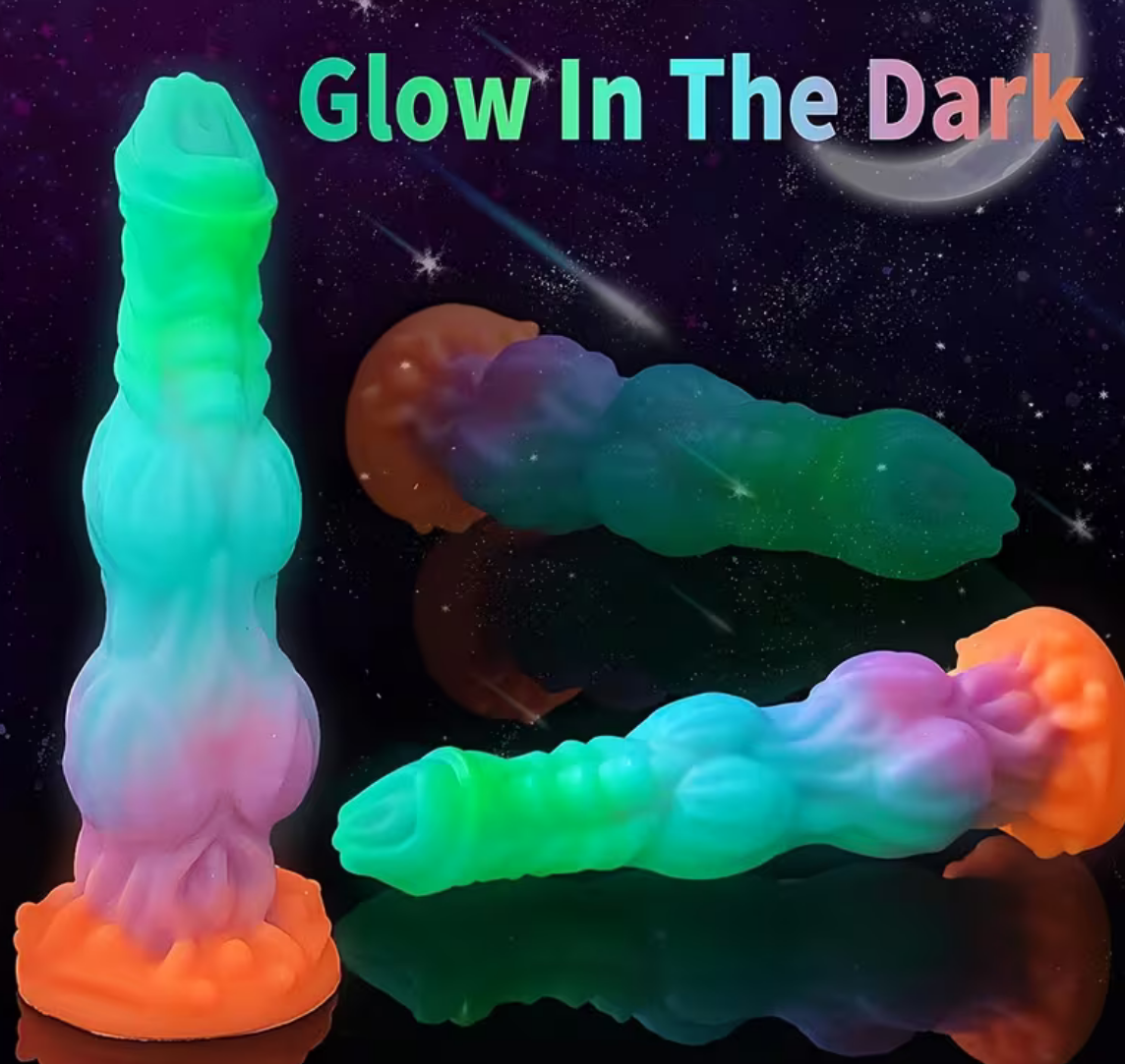 Luminous Fantasy Monster Dildo - 24.5cm Oh So Naughty