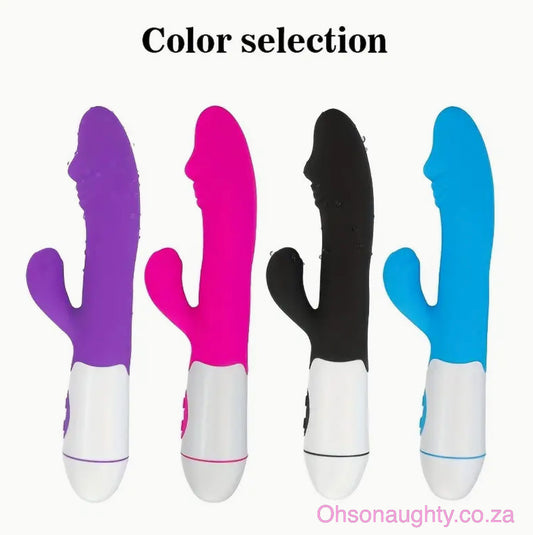 30 speed G Spot Dildo Rabbit Vibrator, Used For Women's Dual Vibration Oh So Naughty