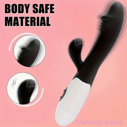30 speed G Spot Dildo Rabbit Vibrator, Used For Women's Dual Vibration Oh So Naughty