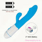 30 speed G Spot Dildo Rabbit Vibrator, Used For Women's Dual Vibration Blue Battery operated Oh So Naughty