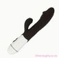 30 speed G Spot Dildo Rabbit Vibrator, Used For Women's Dual Vibration Black Battery operated Oh So Naughty