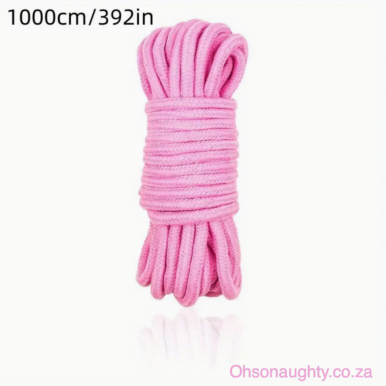 10m Soft Touch Bondage Rope - Fetish PINK Yannova
