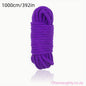 10m Soft Touch Bondage Rope - Fetish PURPLE Yannova