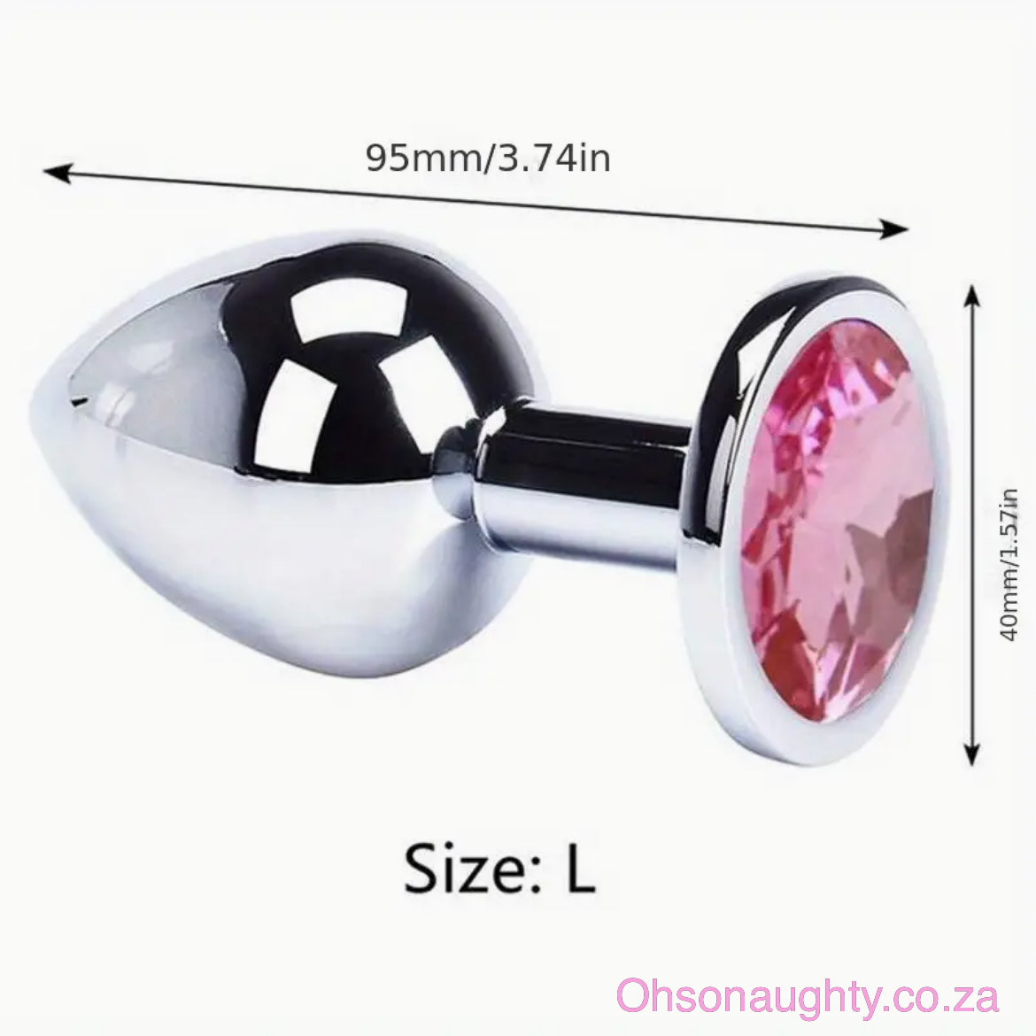 3pcs Stainless Steel Anal Trainer Set Oh So Naughty