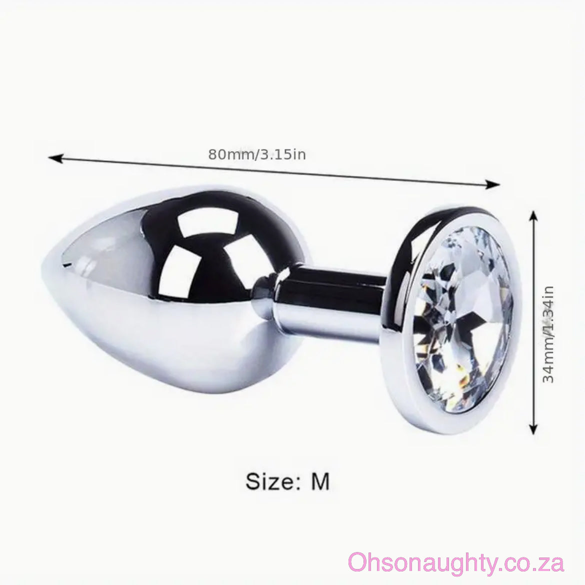 3pcs Stainless Steel Anal Trainer Set Oh So Naughty