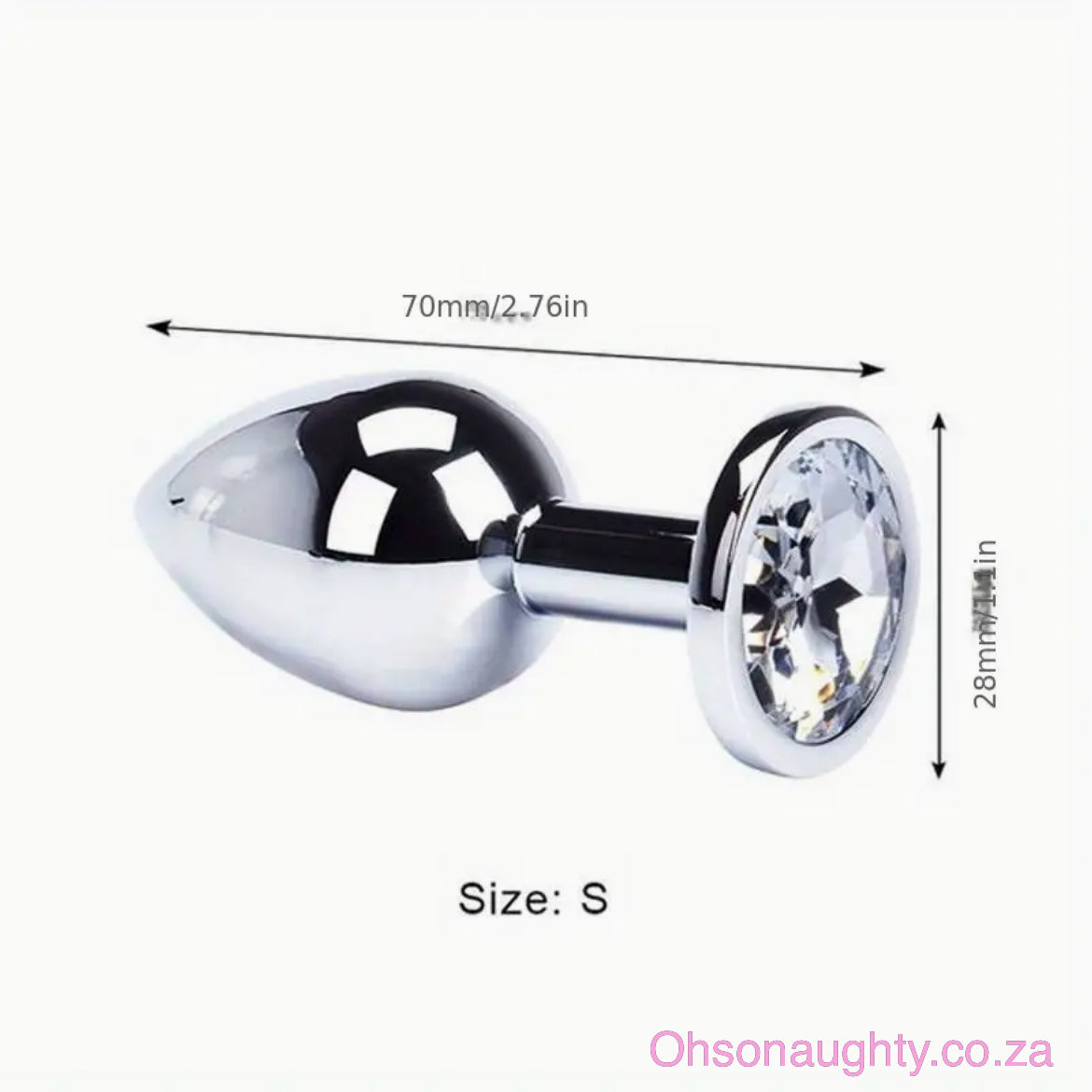 3pcs Stainless Steel Anal Trainer Set Oh So Naughty