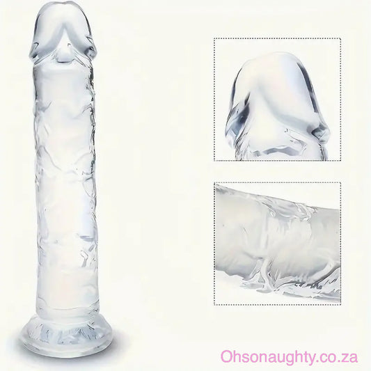 Small Unisex Crystal-look Anal Plug Oh So Naughty