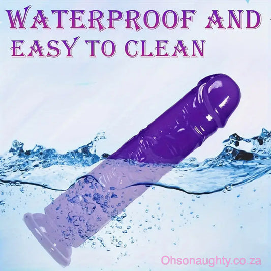 Purple Jelly Dildo Oh So Naughty