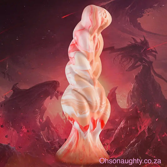 Liquid Silicone Tapered Dildo - 18.5 cm/ 7.3 inches Oh So Naughty