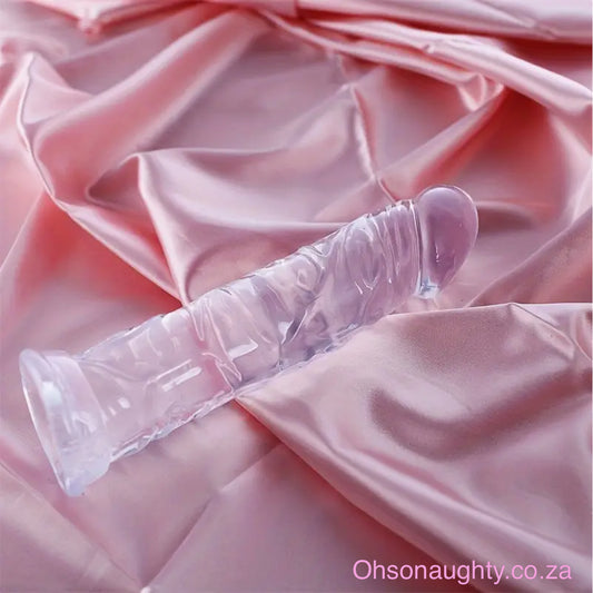 Small Unisex Crystal-look Anal Plug Oh So Naughty