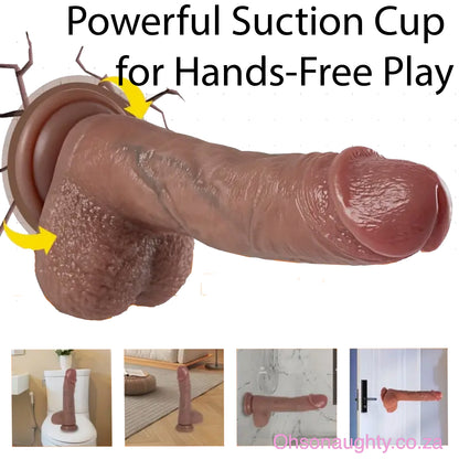 True Sensations 4 in 1 Realistic Vibrator Oh So Naughty