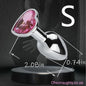 Heart Shaped Butt Plug -Stainless Steel Pink Oh So Naughty