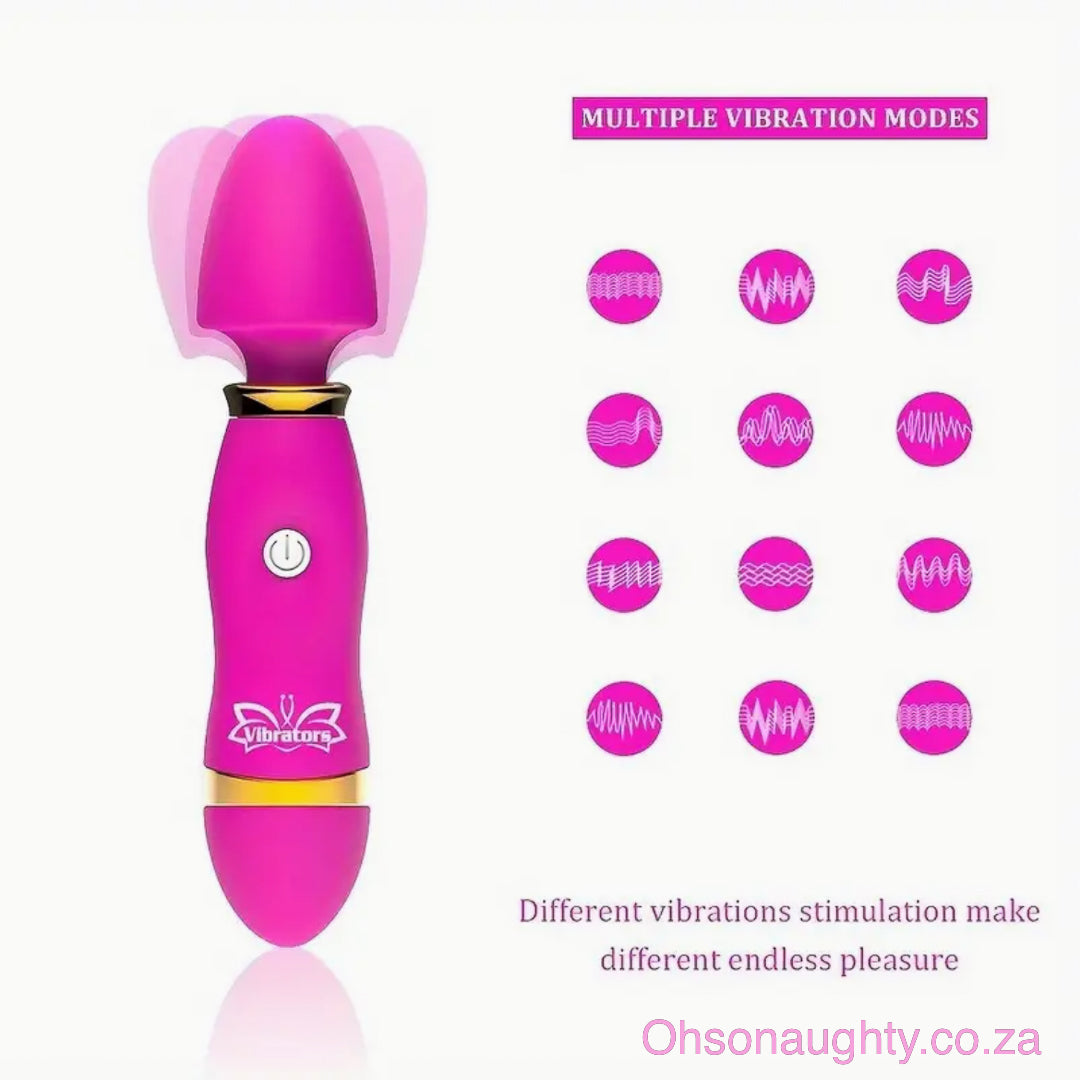G-Spot & Clitoris Stimulating AV Stick Vibrator Oh So Naughty