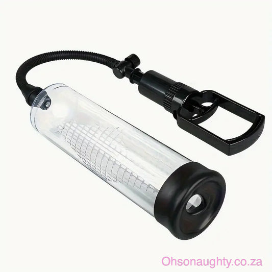 Large Manual Vacuum Penis Endurance Training Toy for Men - 22.0 cm Oh So Naughty