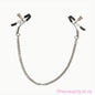 Nipple Clamps With Chain Black Oh So Naughty