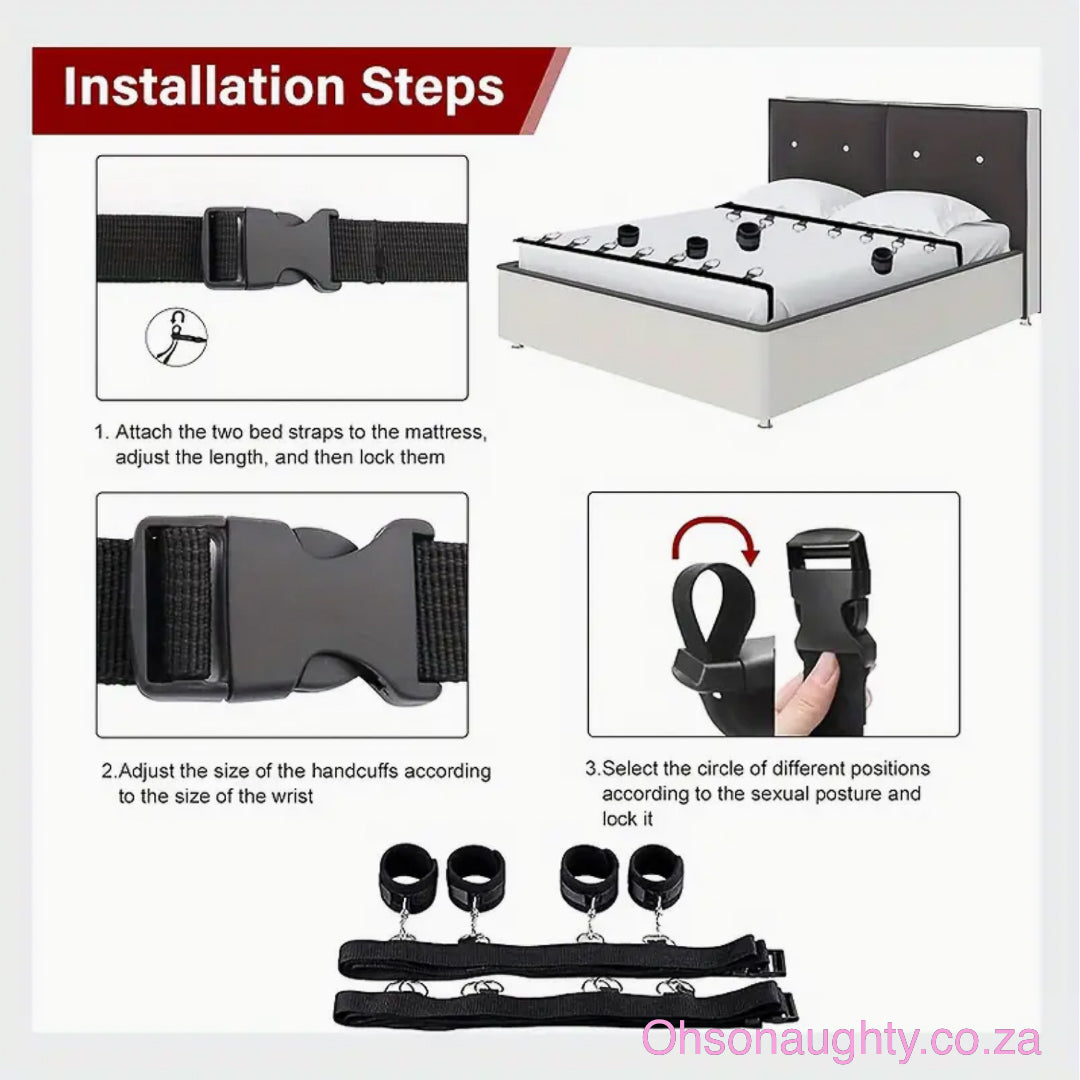 Bed Bondage Restraints Oh So Naughty