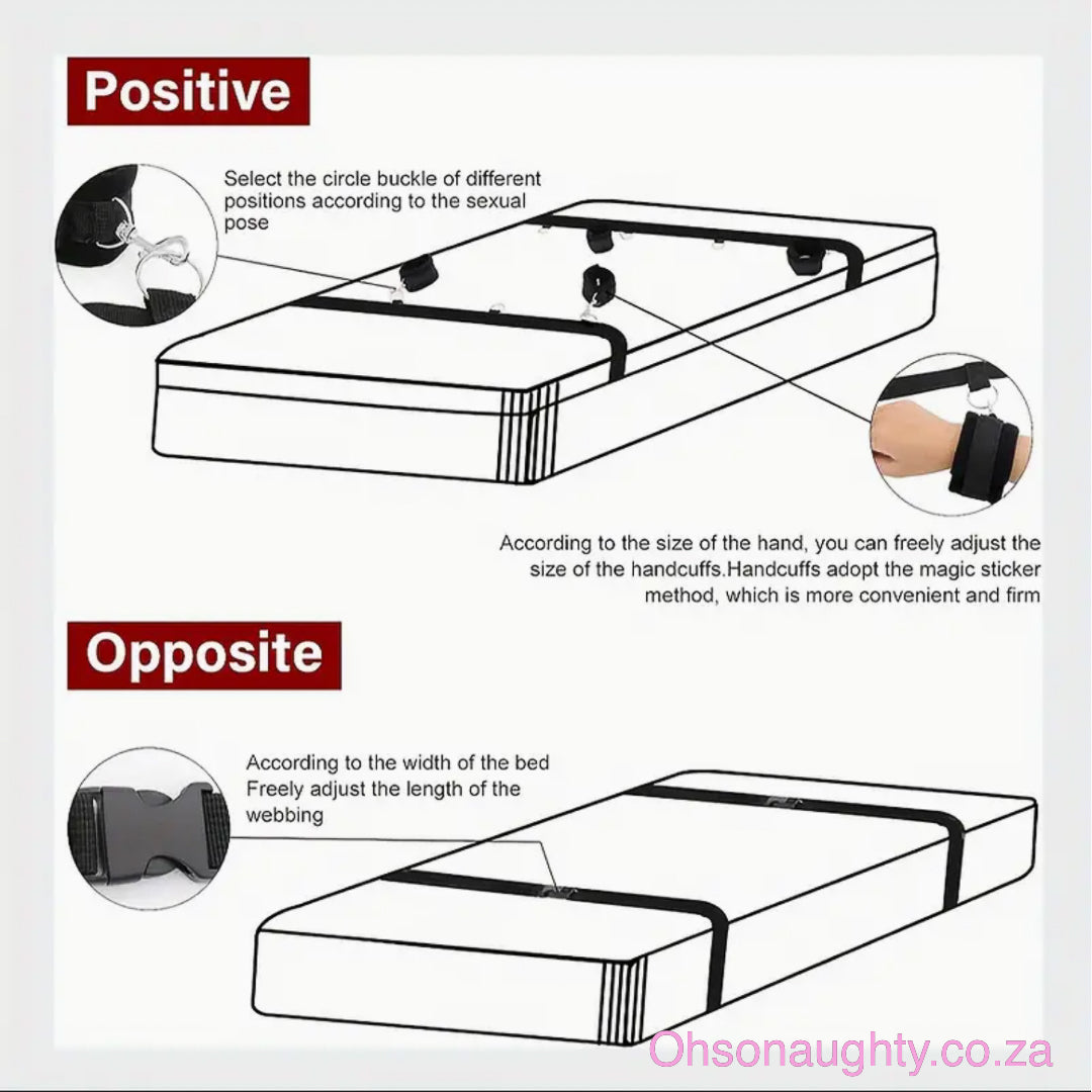 Bed Bondage Restraints Oh So Naughty
