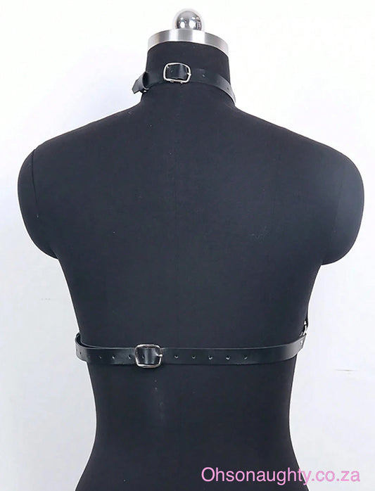 Fashion Faux Leather Vest Harness Oh So Naughty
