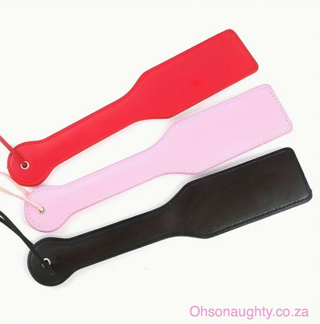 XOXO Double Leather Spanking Paddle Oh So Naughty