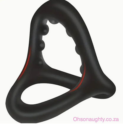 3 In 1 Ultra Soft Cock Ring Oh So Naughty
