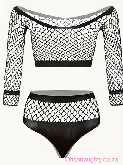Lace Mesh Temptation Tight Sexy Mesh Suit Oh So Naughty