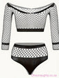 Lace Mesh Temptation Tight Sexy Mesh Suit Oh So Naughty