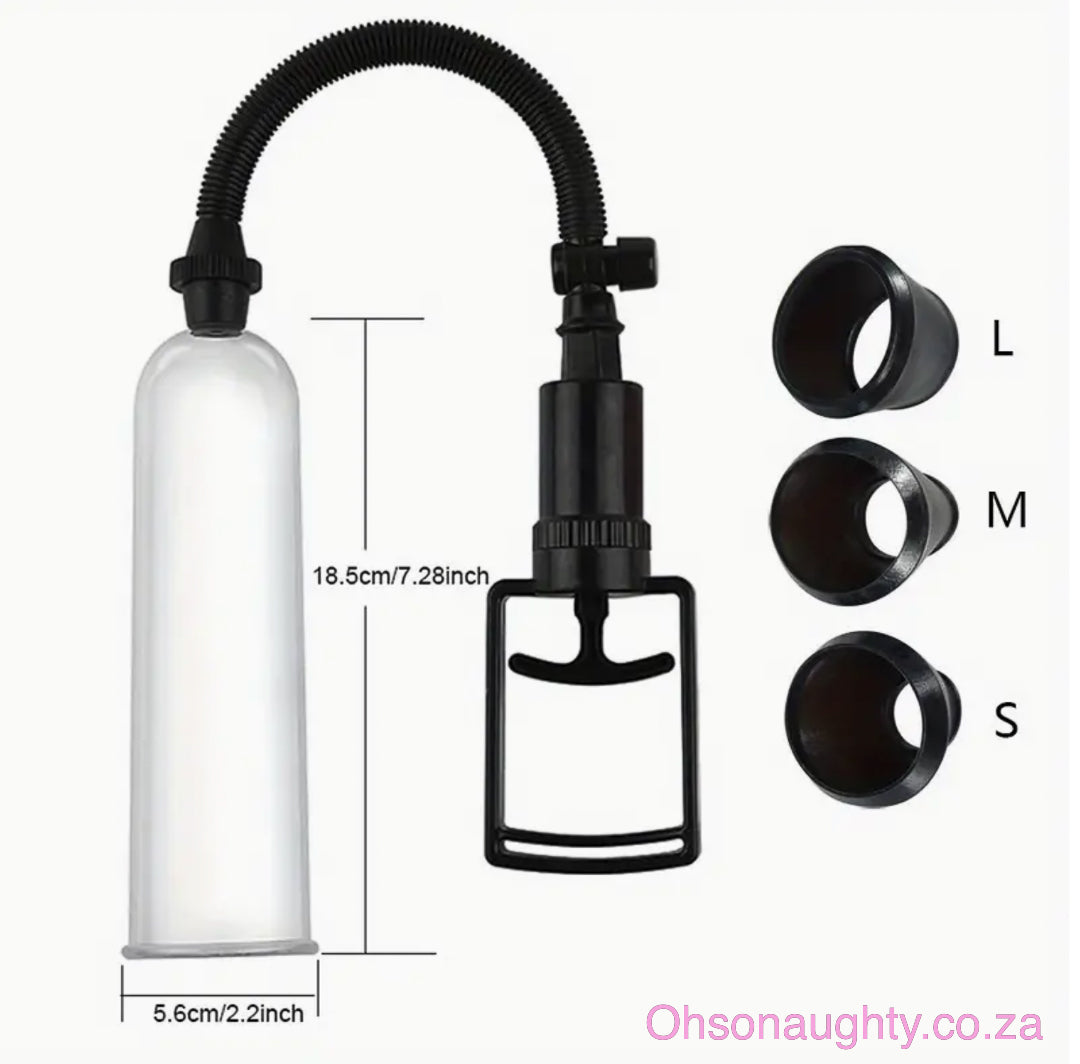 Male Penis Exerciser Vacuum Air Pump Oh So Naughty