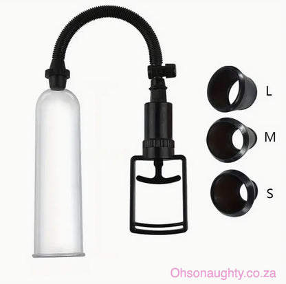 Male Penis Exerciser Vacuum Air Pump Oh So Naughty