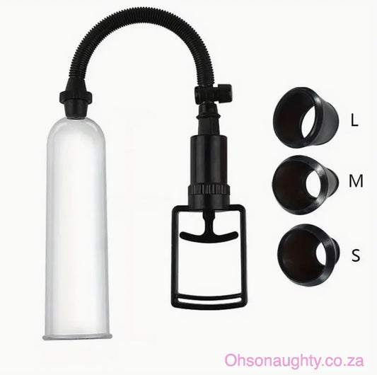 Male Penis Exerciser Vacuum Air Pump Oh So Naughty