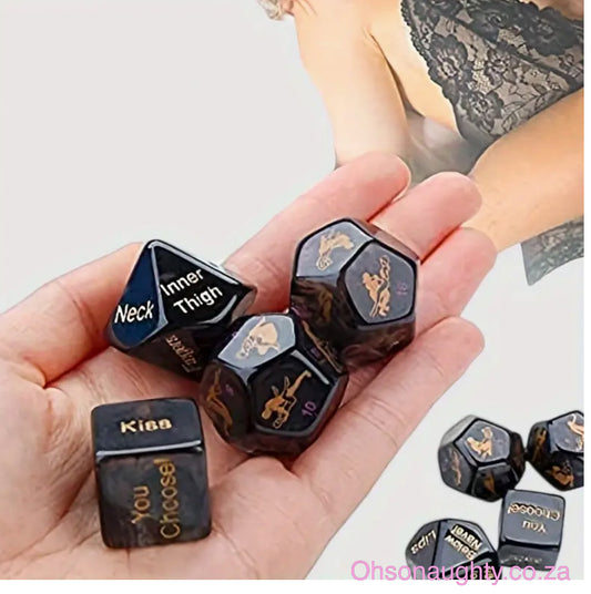 Lover's dice 4 Piece Oh So Naughty
