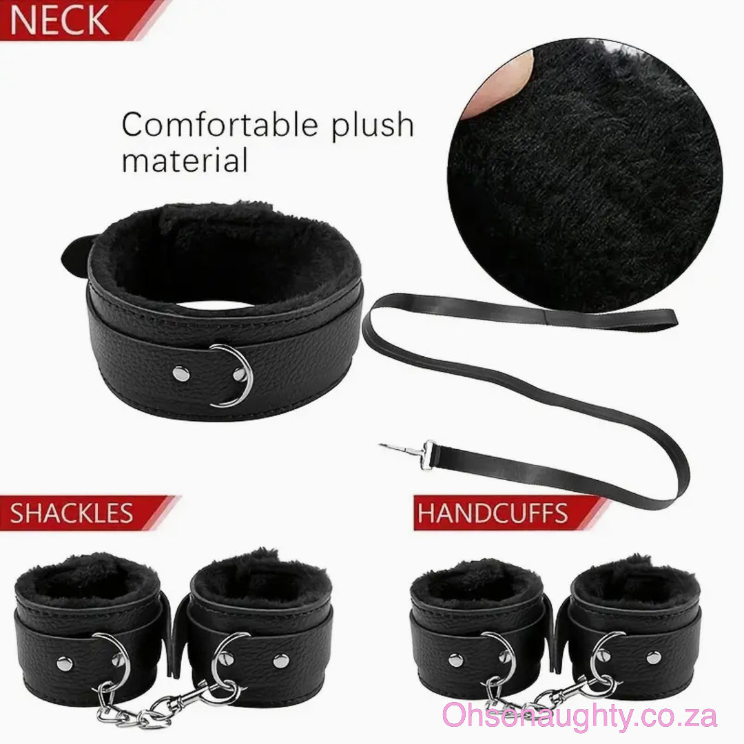 14pcs Bondage Restraints Kit Oh So Naughty