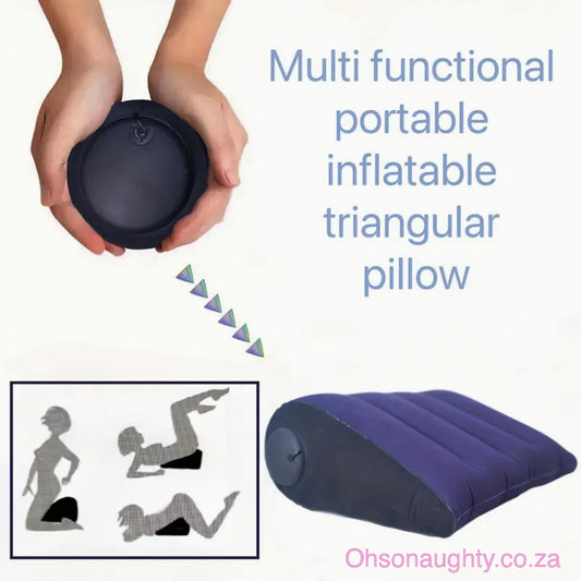 Triangular Inflatable Pillow Oh So Naughty