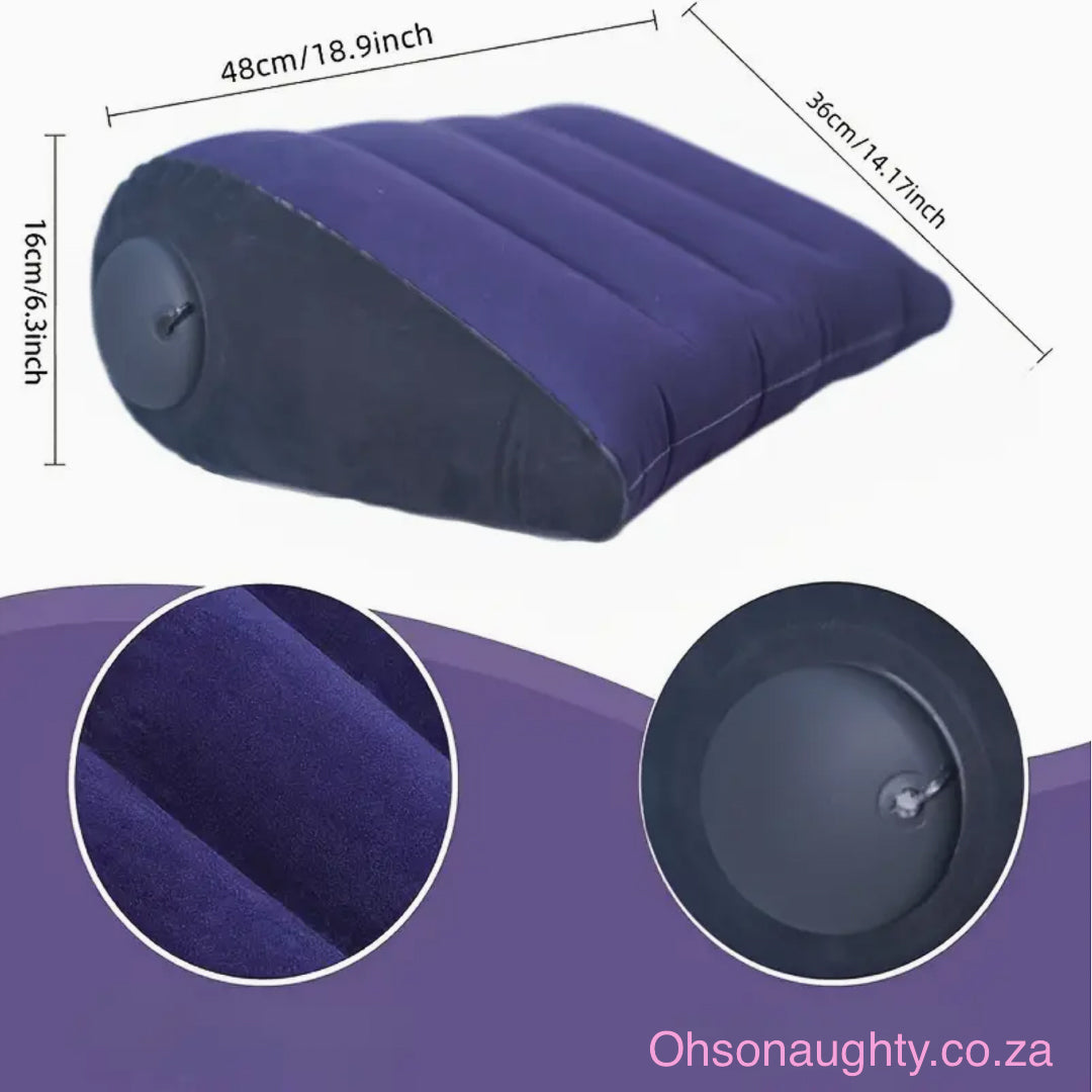 Triangular Inflatable Pillow Oh So Naughty