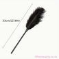 PVC Stick with Black Feather Oh So Naughty