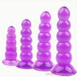 Pagoda-Shaped Anal Plug Purple Oh So Naughty