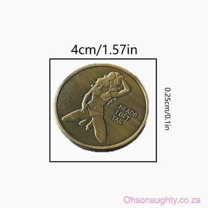 Heads or Tails Coin - Adult Version Oh So Naughty