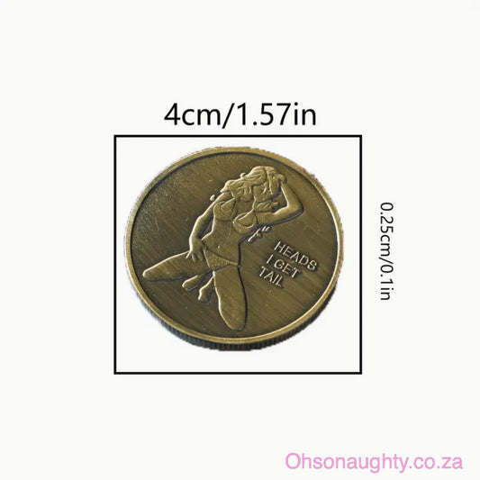 Heads or Tails Coin - Adult Version Oh So Naughty