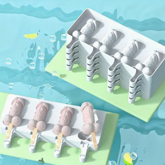 Dick Shape Ice Pop Molds Oh So Naughty