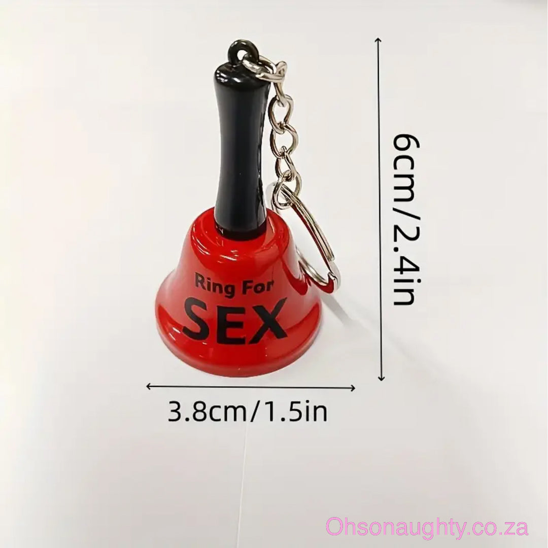 Ring for Sex Keychain Oh So Naughty
