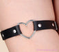 Hollow Heart Metal Leg Harness Belt Oh So Naughty